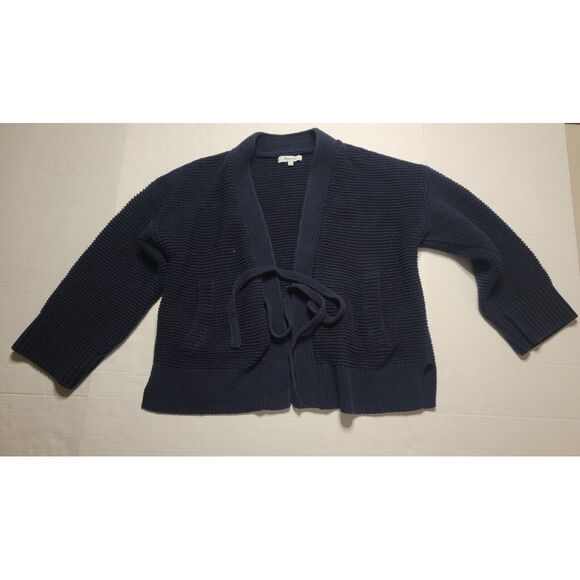 Madewell Other - Madewell Half Robe woman's size S Navy Blue Tie Up
